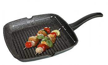 Pánev grilovací s mramorovým povrchem 28 cm