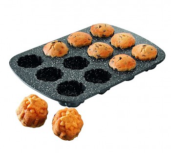 Forma na muffiny s mramorovým povrchem 12ks